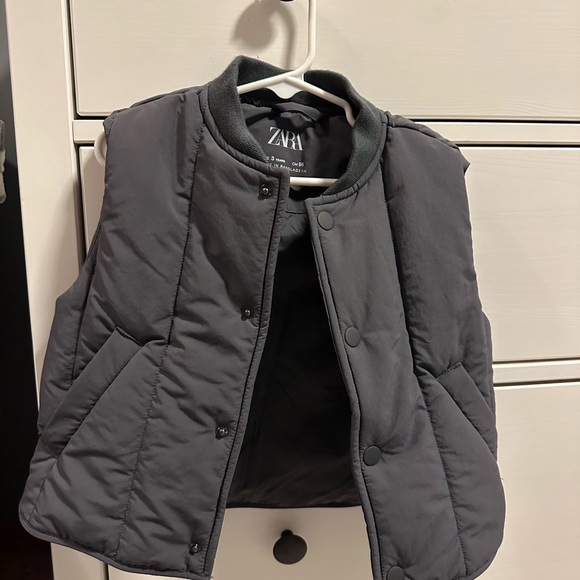 Zara Charcoal Kids Jacket - Picture 2 of 4